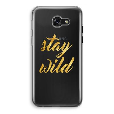 Stay wild: Samsung Galaxy A5 (2017) Transparant Hoesje