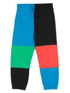 Stella McCartney Kids pantalon de jogging colour block - Noir