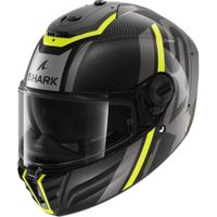 SHARK Spartan RS Carbon Shawn, Integraalhelm, Carbon-Geel-Antraciet DYA