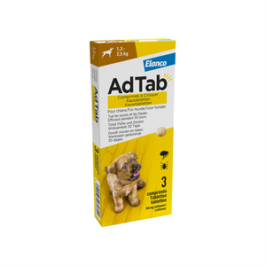 AdTab 56 mg - 1,3-2,5 kg - 3 tabletten