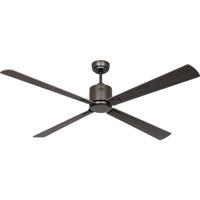 CasaFan ECO NEO III 152 BZ-NB/KI WiFi Flügel Nussbaum/Kirsche Plafondventilator Brons Met afstandsbediening, Timer, Met wintermodus, Bediening via App