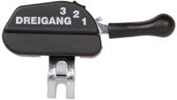 Messingschlager duimversteller "3 speed" trigger messingsch. 3 speed black