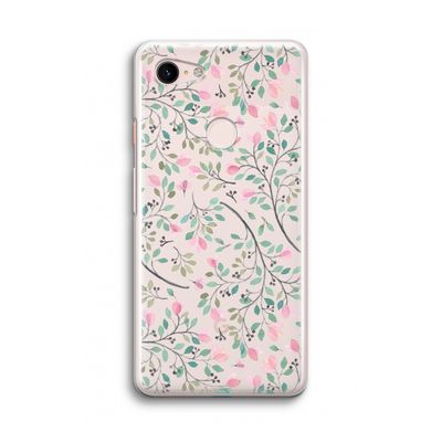 Sierlijke bloemen: Google Pixel 3 Transparant Hoesje