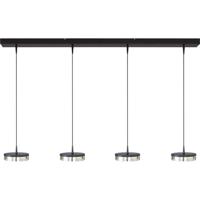 Masterlight 4-lichts hanglampImperia 130cm zwart nikkel - 2041-05-81-02-130-4