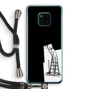 Musketon Painter: Huawei Mate 20 Pro Transparant Hoesje met koord