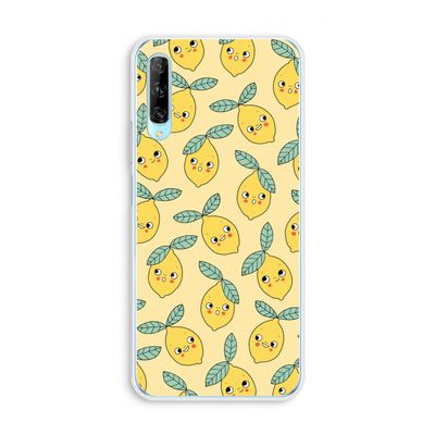 Citroenen: Huawei P Smart Pro Transparant Hoesje