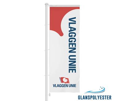 Bedrukte baniervlag - Glanspolyester