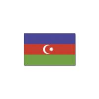 Vlag Azerbeidzjan - 90 x 150 cm - Azerbeidzjaanse Vlaggen - Az?rbaycan / Azerbaijani