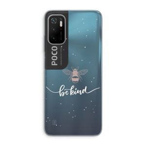 Be(e) kind: Xiaomi Poco M3 Pro 5G Transparant Hoesje