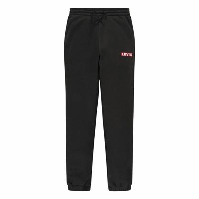 Kindertrainingspak Broek Levi's Boxtab Meteorite Zwart - Maat: 14 Jaar