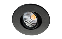 SG LED inbouwspot 240 lm 4W 3000K zwart dimbaar