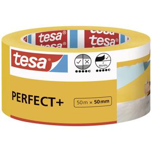 tesa Perfect+ 56538-00000-00 Schilderstape Geel (l x b) 50 m x 50 mm 1 stuk(s)