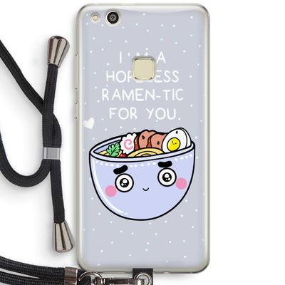 I'm A Hopeless Ramen-Tic For You: Huawei Ascend P10 Lite Transparant Hoesje met koord