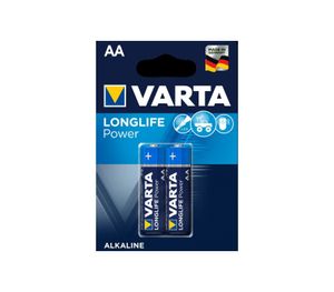 Varta Longlife Power AA 2-pack Batterijen