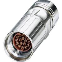 M17 kabelconnector 1607643 ST-17S1N8A8004 Zilver Phoenix Contact Inhoud: 1 stuk(s)