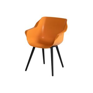 Hartman Sophie Studio dining armstoel - Indian Orange - Alu poot