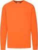 Fruit Of The Loom F330 Lightweight Set-In Sweat - Orange - L