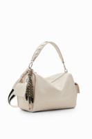 Middelgrote tas met Half logo - WHITE - U