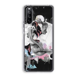 Camouflage de sommeil: Sony Xperia 10 III Transparant Hoesje