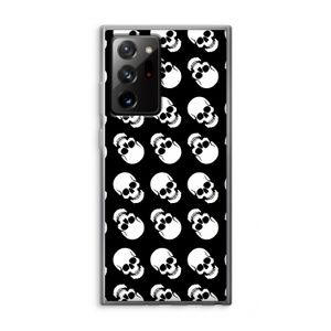 Musketon Skulls: Samsung Galaxy Note 20 Ultra / Note 20 Ultra 5G Transparant Hoesje