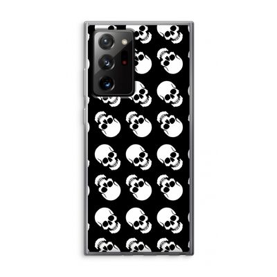 Musketon Skulls: Samsung Galaxy Note 20 Ultra / Note 20 Ultra 5G Transparant Hoesje