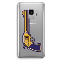 Pew Pew Pew: Samsung Galaxy S9 Transparant Hoesje