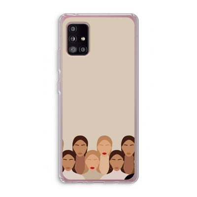Girls girls girls: Samsung Galaxy A51 5G Transparant Hoesje