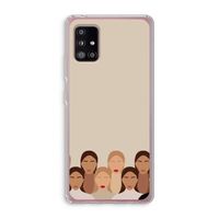 Girls girls girls: Samsung Galaxy A51 5G Transparant Hoesje