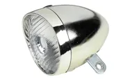 Fietskoplamp 1 LED - Chroom