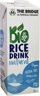 The Bridge Rijstdrink natural bio (1 ltr)