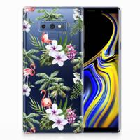 Samsung Galaxy Note 9 | TPU Hoesje | Flamingo Palms
