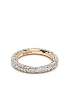 Lucy Delius Jewellery bague Diamond Pavé Eternity - Argent