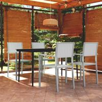 5-delige Tuinset wit