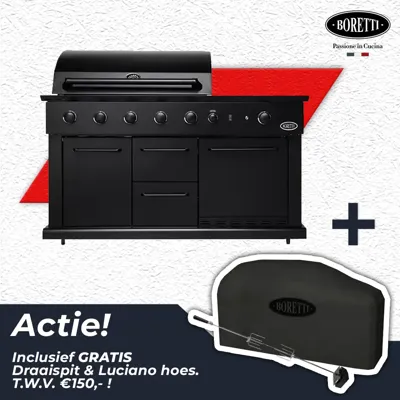 Boretti Luciano Nero Outdoor Kitchen