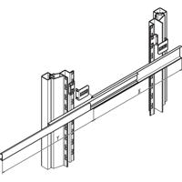 Schroff 21120163 19 inch Rails voor patchkast