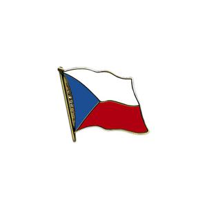 Pin speldje broche - Vlag Tsjechie - 20 mm - blazer revers pin - landen decoraties