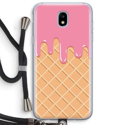 Ice cream: Samsung Galaxy J5 (2017) Transparant Hoesje met koord