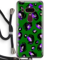 Green Cheetah: HTC U12+ Transparant Hoesje met koord