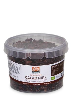 Mattisson Cacao nibs raw bio Mattisson Cacao nibs raw bio