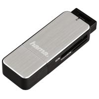 Hama USB 3.0 Card Reader SD/Micro SD Zilver - thumbnail