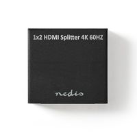 Nedis HDMI-Splitter | 2 poort(en) | HDMI Input | 2x HDMI Output | 1 stuks - VSPL3472AT VSPL3472AT - thumbnail