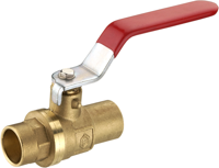 Cornat soldeerkogelkraan + hendel 15mm ms - t594007