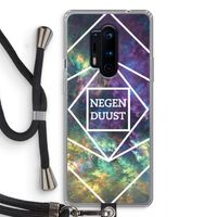Negenduust ruimte: OnePlus 8 Pro Transparant Hoesje met koord