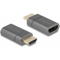 Delock 66684 HDMI Adapter male naar female 8K 60 Hz magnetisch