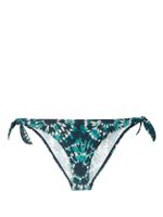 Marlies Dekkers bas de bikini à motif tie-dye - Bleu - thumbnail