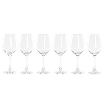 ITEM Wijnglazen - 6x - 320 ml - helder glas - vaatwasbestendig - elegant design ITEM Wijnglazen - 6x - 320 ml - helder glas - vaatwasbestendig - elegant design