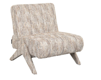 Lounge Stoel Lexi Greige Coco - thumbnail