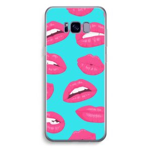 Bite my lip: Samsung Galaxy S8 Plus Transparant Hoesje