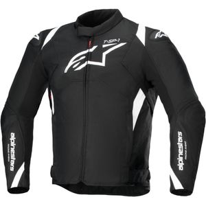 ALPINESTARS T-SP 1 V2 Waterproof Jacket, Textiel motorjas heren, Zwart-Wit