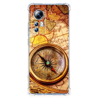 Xiaomi 12 Lite Telefoonhoesje met valbescherming Kompas Xiaomi 12 Lite Telefoonhoesje met valbescherming Kompas